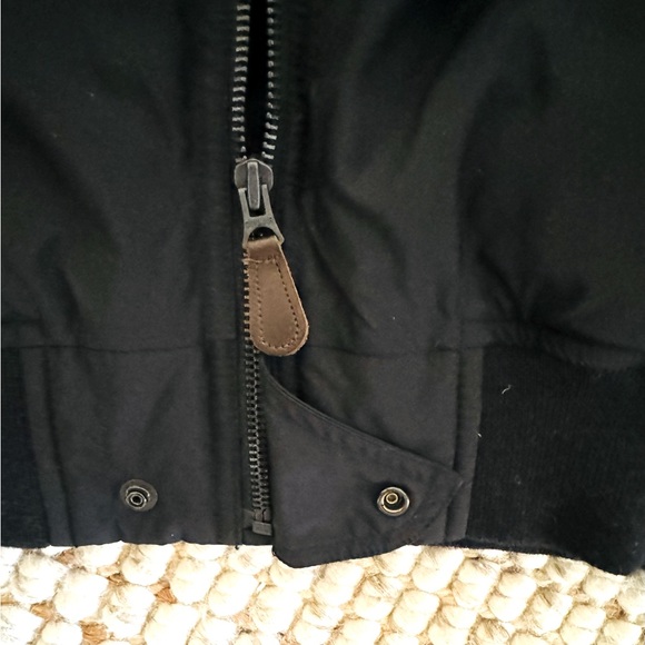 Polo Ralph Lauren Shearling Collar/Down Bomber Jacket Size M - Picture 9 of 15